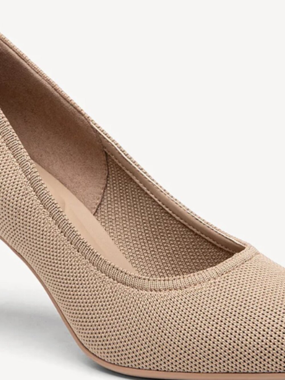 NIB EternalPace Minimalist Stiletto Heeled Pump Size Cozy Island